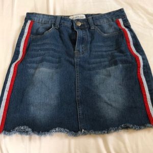 Jean skirt